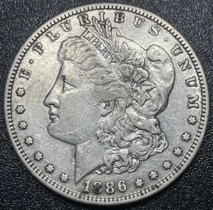 1886 S Morgan Silver Dollar $1 Better Grade XF Extra Fine - Picture 1 of 2