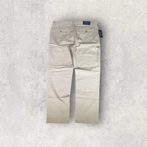 Polo Ralph Lauren Stretch Slim Fit Chino Pants Mens Size 34x29 NWT Tan - Picture 1 of 12