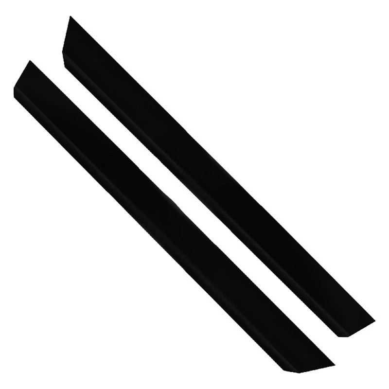 For Jeep Wrangler 2004-2006 Warrior S919UX Smooth Black Side Plates w Lip Foto 1 de 1