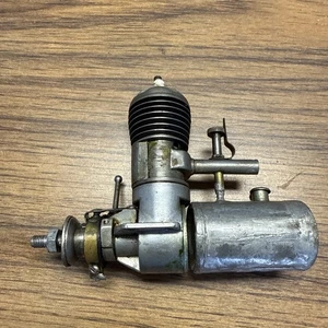 1938 Bunch Mighty Midget Ignition Spark Model Airplane Engine w/Tank M11 #5 - Picture 1 of 4