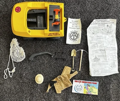 Juego G I Joe 1973 Adventure Team Secret of The Mummy's Tomb Foto 1 de 4
