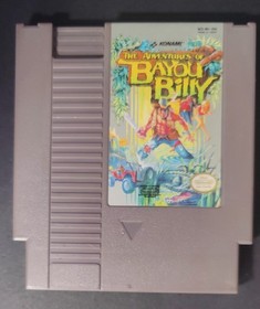 Adventures of Bayou Billy (Nintendo NES, 1989) -Game Only