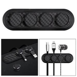 Magnetic Cable Organizer Organize 4 Cables for Data Cable Earphone Cord - Afbeelding 1 van 7