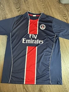 Paris Saint Germain PSG Soccer Jersey Blue Mens Large Futbol Football Genesis - Picture 1 of 8