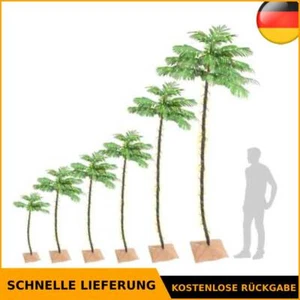 Künstliche Palme mit LEDs Warmweiß Kunstbaum Deko mehrere Auswahl vidaXL - Bild 1 von 85
