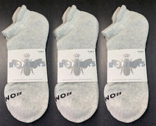 3-Pack GRAY Bombas Men's Ankle Socks Size Large NWT