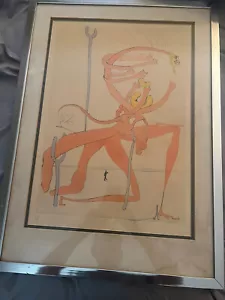 salvador dali lithograph signed and numbered - Picture 1 of 5