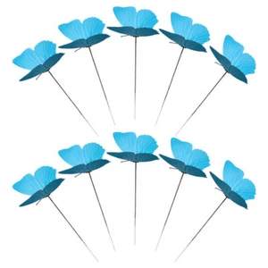 10 Pcs Gartenbutterfly -Stapel Schmetterlingspfähle Gartenschmetterlingseinsatz - Bild 1 von 12