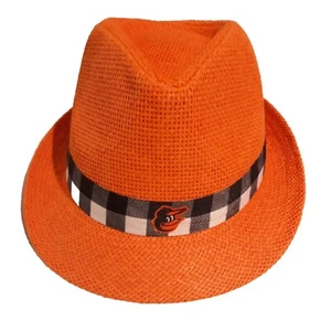 Cappello di carta paglia Baltimore Orioles 2019 SGA MLB Fedora adatto alla maggior parte degli adulti NUOVO - Foto 1 di 6