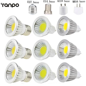 MR16/GU10/E27/E14 Dimmable 6W 9W 12W LED COB SpotLight Bulb Lamp Ultra Bright SS - Picture 1 of 21