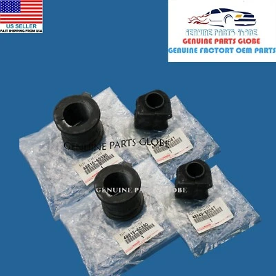 NEW GENUINE OEM TOYOTA 13-18 4RUNNER GX460 FRONT STABILIZER BAR BUSHING KIT OF 4 - Image 1 of 3