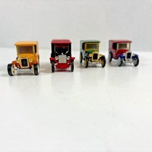 1992 Matchbox 1921 Ford Model T Delivery Trucks Brewery Diecast set of 4 - Picture 1 of 23
