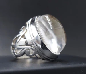 Dur e Najaf Ring, Natural Dur e Najaf Stone, 925 Sterling Silver Handmade Ring - Picture 1 of 8