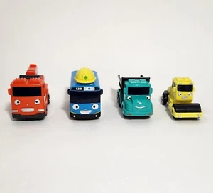 TAYO the Little Bus (Mini Size) Friends Set #11 4pcs (Digger, Tayo, Dump, Roll) - Foto 1 di 14