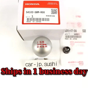 HONDA Genuine CIVIC EP3 S2000 Integra DC5 Accord CL7 6MT Shift Knob 54102S6MR00 - Picture 1 of 12