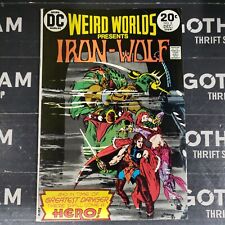 Weird Worlds #8, Vol. 3 - 1st Iron-Wolf (DC Comics, 1973) vintage 