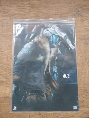 Rainbow 6 Siege The Board Game Operator Posters Kickstarter Exclusive VERY Rare! - Image 1 of 4