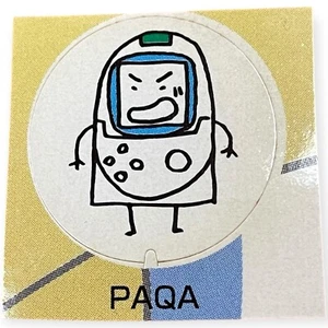Sony PlayStation 1 PS1 Paqa Official Pocketstation Sticker - Picture 1 of 1