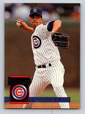 Jose Guzman 1994 Donruss #507 Chicago Cubs - Image 1 of 2