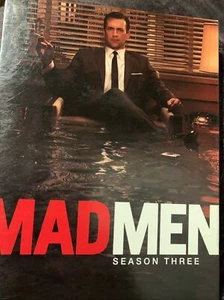 MAD MEN - Season 3 3 x DVD Set - VGC Complete Season Three - Region One - Picture 1 of 5