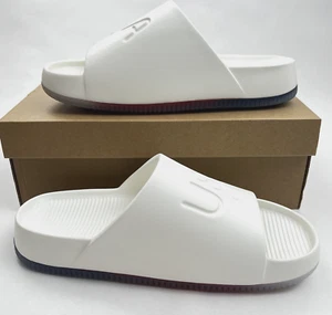 Nike Calm Slides Sandalen Herren 11/W12 USA Olympia weiß Segel FV5601-100 Komfort - Bild 1 von 22