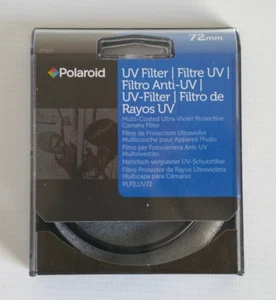 Polaroid Multicoated 72mm UV Camera filter. VGC - Picture 1 of 5