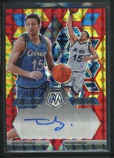 2022-23 HEDO TURKOGLU AUTO PANINI MOSAIC COLLAGE MOSAIC GOLD RED AUTOGRAPHS