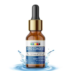 Organix Mantra Zero Congest Essential Oil Blend | Breath Refresher (15ml) FS - Picture 1 of 9