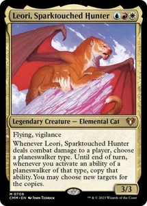 NM Foil M - Leori, Sparktouched Hunter: Commander Masters - Picture 1 of 1