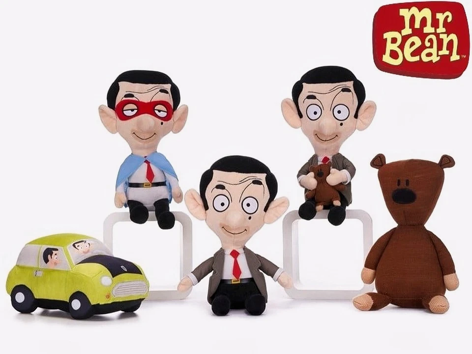 WHITEHOUSE LEISURE INTERNATIONAL Mr Bean Figuren Plüsch Stofftier - 26 cm groß