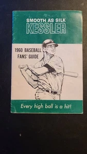 1960 SMOOTH AS SILK Kessler Baseball Fans' Guide - Bild 1 von 4