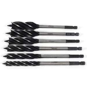 4 Cutters Wood Fast Cut Auger Drill Bit Carpenter Tool 165mm. - Picture 1 of 5
