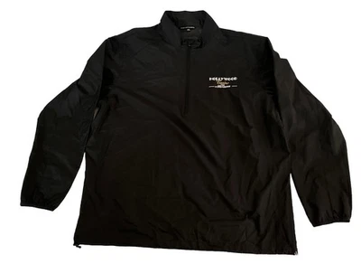 Hollywood Casino at Meadows 刺绣黑色套衫夹克男式 XXL 全新 — 第 1/4 张图片