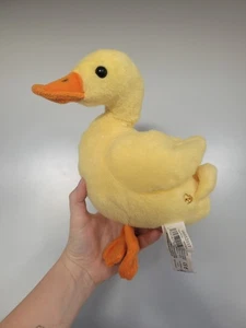 TOYS R US ANIMAL ALLEY GELBE ENTE KÜKEN VOGEL STOFFTIER PLÜSCHTIER 7 ZOLL groß - Bild 1 von 6