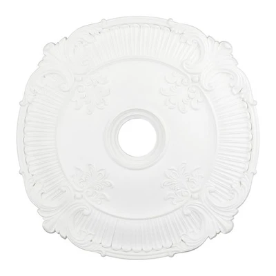 Medallón de techo Livex Lighting 82034 30" de diámetro - blanco Foto 1 de 4