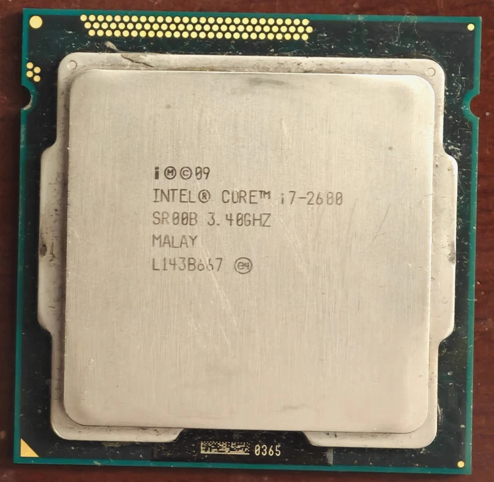 Intel Core i7-2600 3.40 GHz SR00B Quad-Core Processor CPU - Image 1 of 2