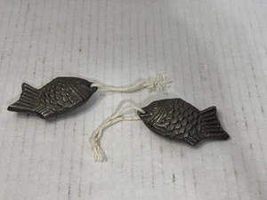 Lucky Iron Fish 2 Pack - Cooking Cast Iron - Picture 1 of 3