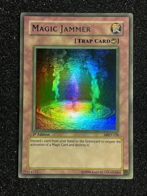 Yugioh Magic Jammer Metal Raiders MRD-128 1st Edition Faded Misprint - Image 1 of 4