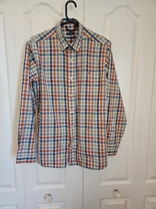 Fish Hippie Solace Collection Shirt Men's M Cotton Stretch Long Sleeve Button Dn - Picture 1 of 6