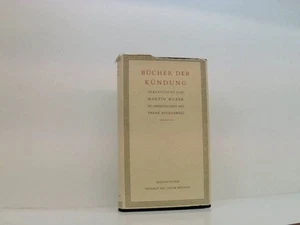 Bücher der Kündigung Buber martin und Franz Rosenzweig.: - Bild 1 von 1
