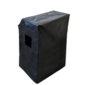 Cubierta de vinilo negra para un gabinete de sonido bajo 6x10 con opción de tubería (lowd015) - Imagen 1 de 6