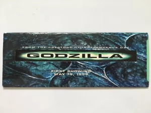 Godzilla Film FYC Limited Edition Filmrahmen Zelle negativ + Gutscheine 1998 Promo - Bild 1 von 10