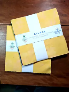 Grunge Layer Cake by Pineapple Fabrics for Moda Keepsake Quilting - Picture 1 of 2