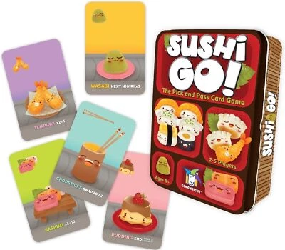 Gamewright  Sushi Go Game  Card Game  Ages 8  2-5 Players  15 Minutes Playing Ti - Image 1 of 3