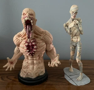 (2) Vintage zusammengebaute Modellbausätze von Casey Love Zombie Horror Monster - Bild 1 von 4