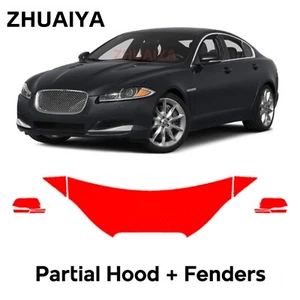 Hood Precut PPF Paint Protection Film For Jaguar XF 2013-2015 - Picture 1 of 8