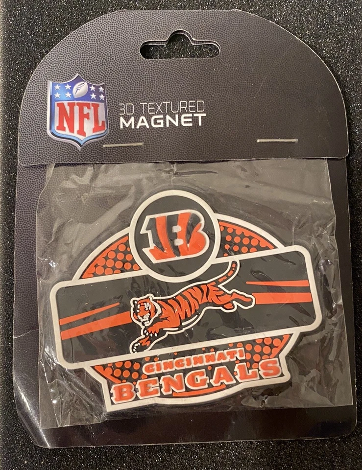 Imán texturizado 3D Cincinnati Bengals Foto 1 de 1