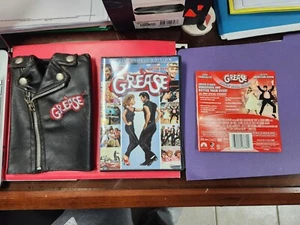 Grease DVD Rockin Rydell Edition with Leather Jacket Case - Picture 1 of 3