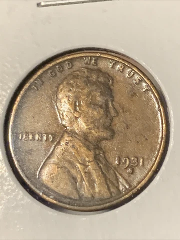 1931-S Lincoln Wheat Cent ~ Semi Key Date ~ Cover