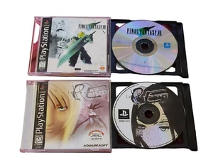 Parasite Eve & Final Fantasy 7 PS1 Game IMPORT from Indonesia US Seller Plz Read - Picture 1 of 5